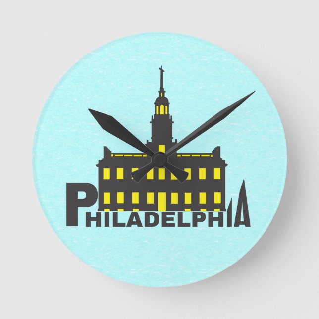 Philadelphia 1 rund klocka (Framsida)
