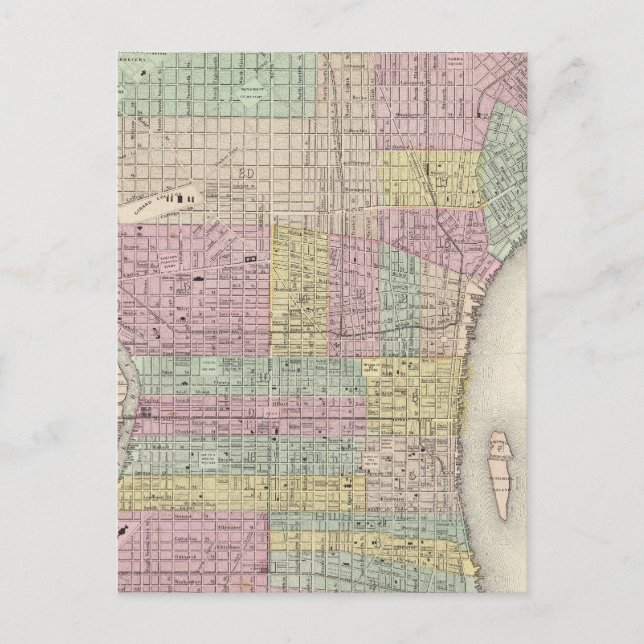 Philadelphia 2 vykort (Framsida)