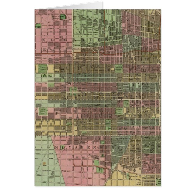 Philadelphia 4 hälsningskort (Framsidan)