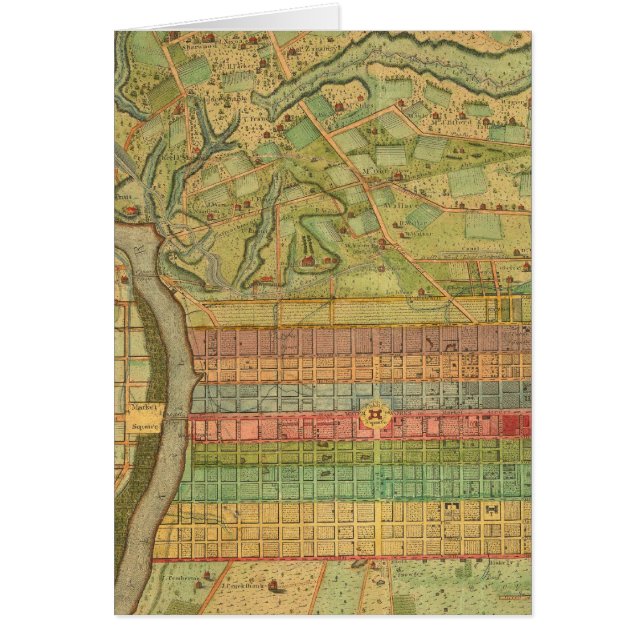 Philadelphia 5 hälsningskort (Framsidan)