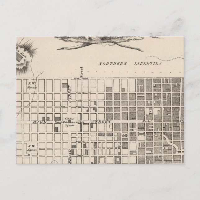 Philadelphia 6 vykort (Framsida)