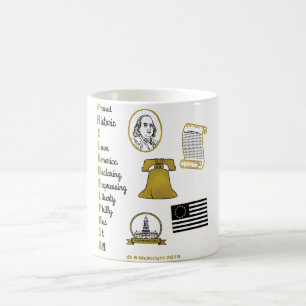 Philadelphia Acronym Tourist Tee Kaffemugg