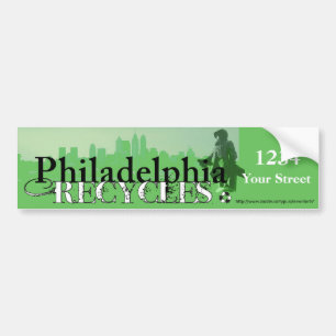 Philadelphia återvinnor (horisont & Penn) Bildekal