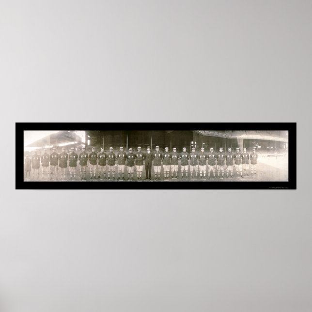 Philadelphia Athletics Photo 1913 Poster (Framsidan)