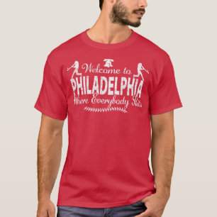 PHILADELPHIA BASEBALL PHILLY DÄR ALLA HÄNDER T SHIRT