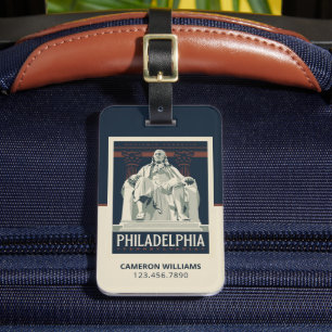 Philadelphia Benjamin Franklin Institute Bagagebricka