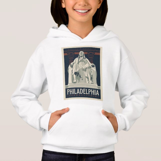 Philadelphia | Benjamin Franklin Institute T Shirt (Framsida)