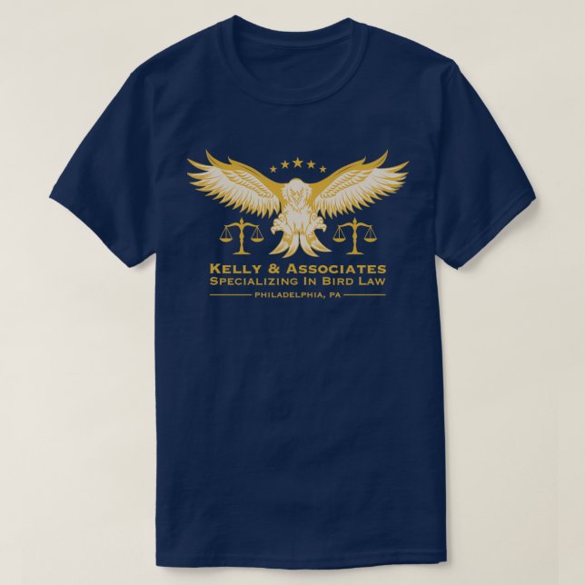 Philadelphia Bird Law T Shirt (Design framsida)