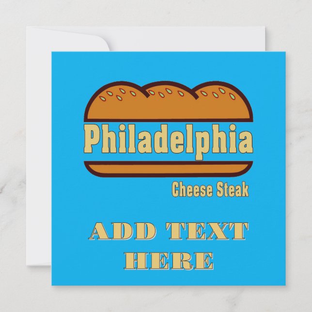Philadelphia Cheese Steak (Framsida)