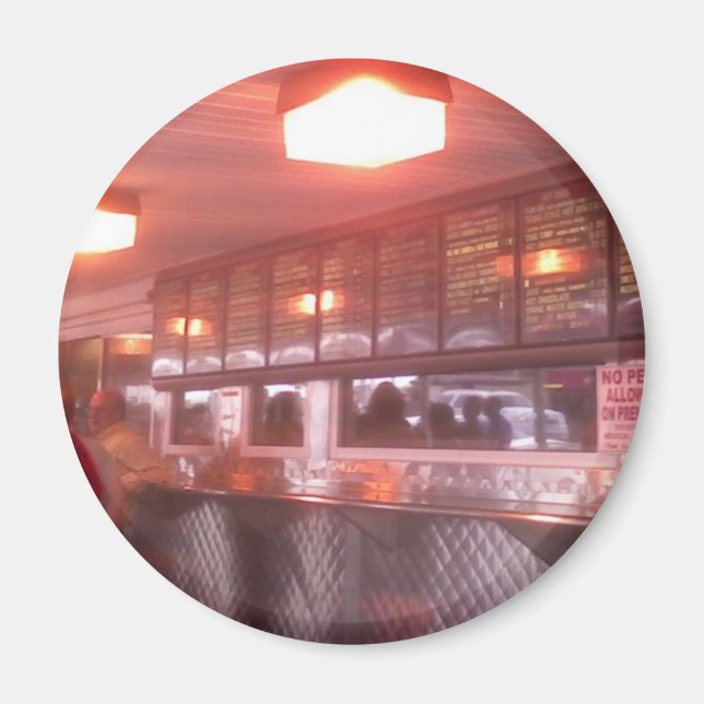 Philadelphia Cheesesteak Magnet (Framsidan)