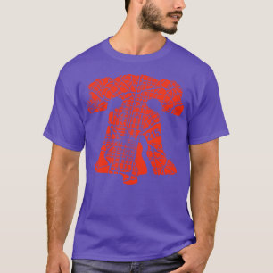 Philadelphia City 215 Liberty Bell Kärlek Philly F T Shirt