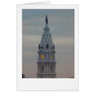 Philadelphia City Hall Hälsningskort