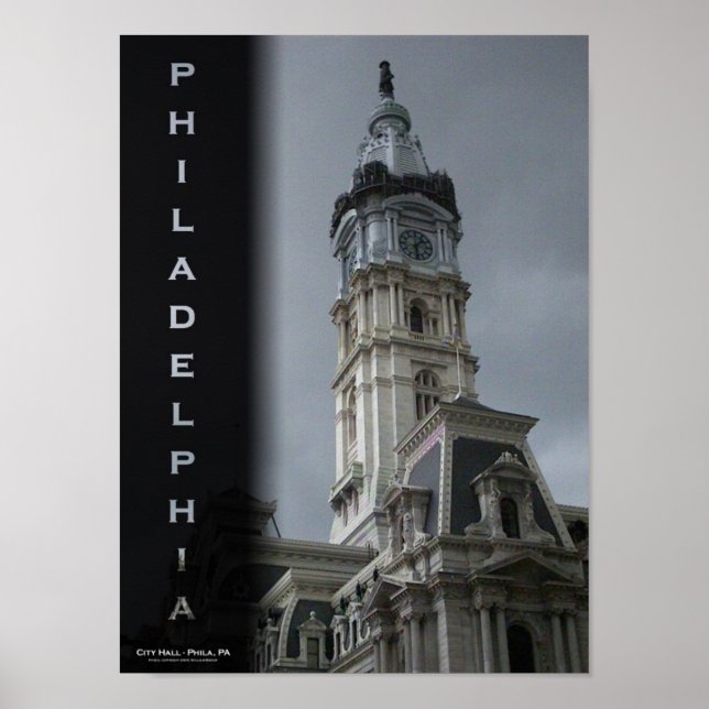 Philadelphia - City Hall Poster (Framsidan)
