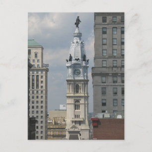 Philadelphia City Hall Vykort