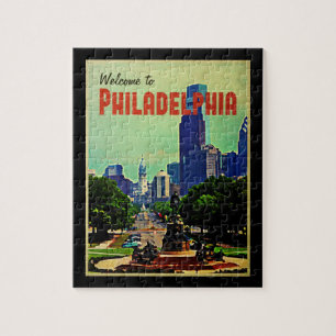 Philadelphia Cityscape Pussel