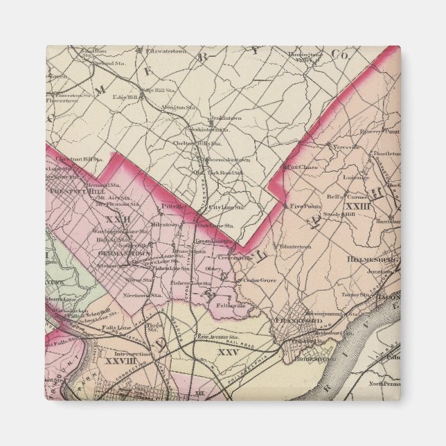 Philadelphia County Magnet (Framsidan)