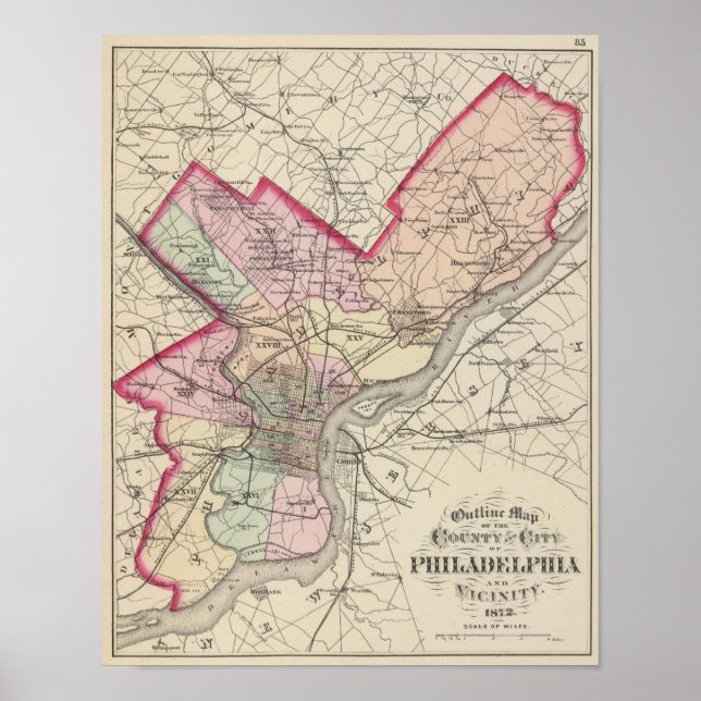 Philadelphia County Poster (Framsidan)