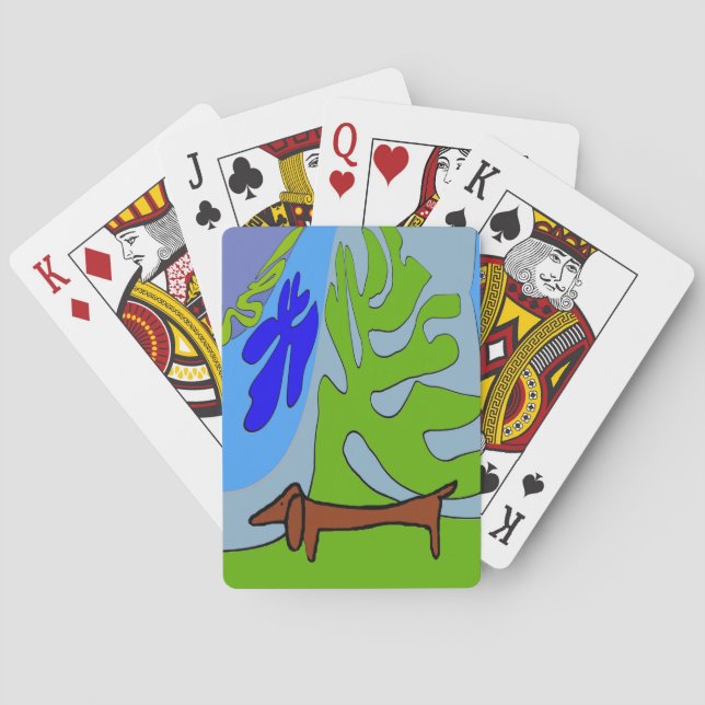 Philadelphia, Dachshund Casinokort (Baksidan)