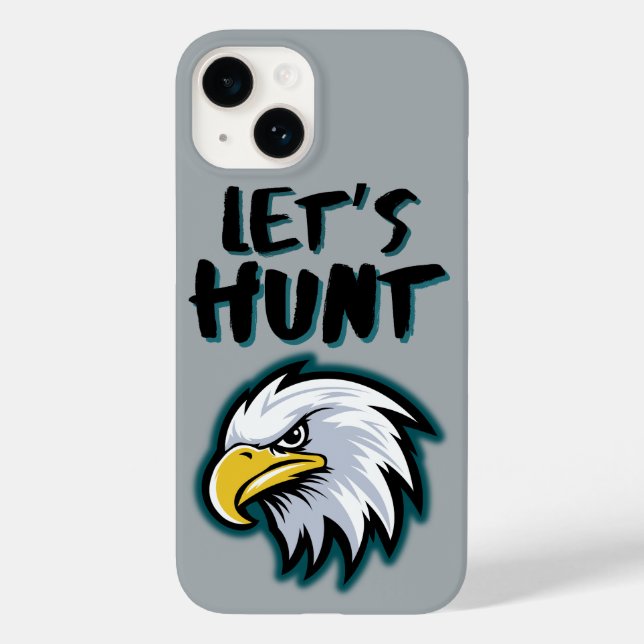 Philadelphia Eagles LÅT OSS HUNT iphone case (Baksida)