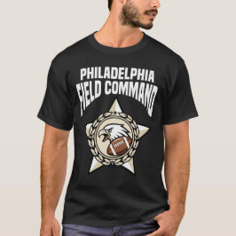 PHILADELPHIA FIELD COMMAND - PHILADELPHIA FOOTBALL T SHIRT