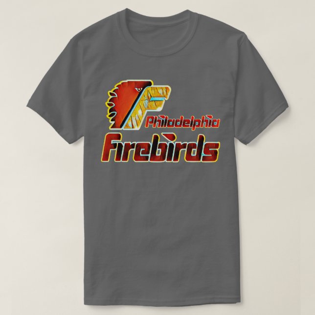Philadelphia Firebird Hockey T Shirt (Design framsida)
