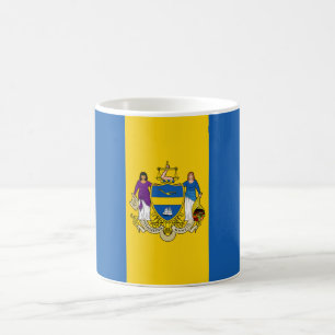 Philadelphia Flagga Kaffemugg