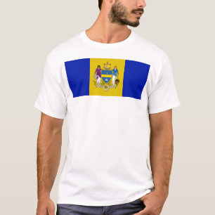 Philadelphia flagga t shirt