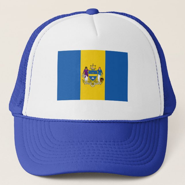 Philadelphia Flagga Truckerkeps (Framsida)