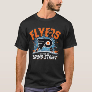 Philadelphia Flyers Battle on Broad Street Hockey T Shirt