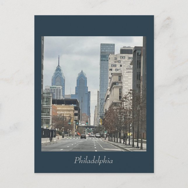 Philadelphia Foto Postkort Vykort (Framsida)