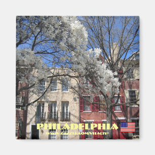 Philadelphia fotografimagnet magnet