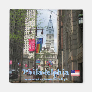 Philadelphia fotografimagnet magnet