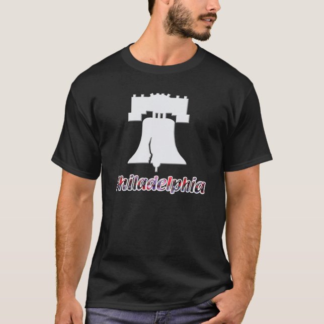 Philadelphia frihet sätta en klocka på tee shirt (Framsida)