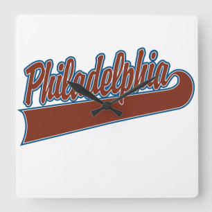 Philadelphia Fyrkantig Klocka