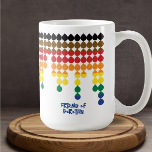 Philadelphia Gay pride Flagga Namn Phrase Mugg