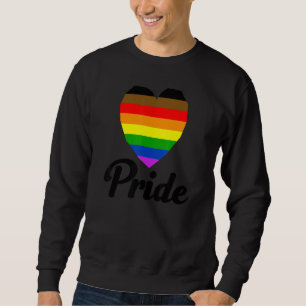Philadelphia Gay pride Rainbow Ord Design Lång Ärmad Tröja