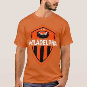 Philadelphia Hockey JerseyPuck Badge (ORIGINAL DES T Shirt