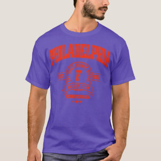 Philadelphia Hockey Team Retro Design T Shirt
