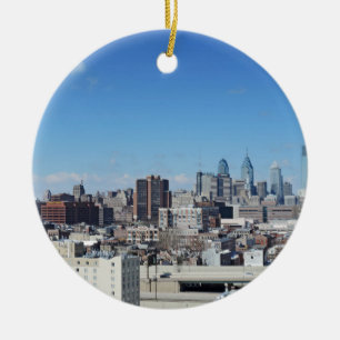 Philadelphia horisont julgransprydnad keramik