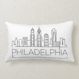 Philadelphia horisont lumbarkudde
