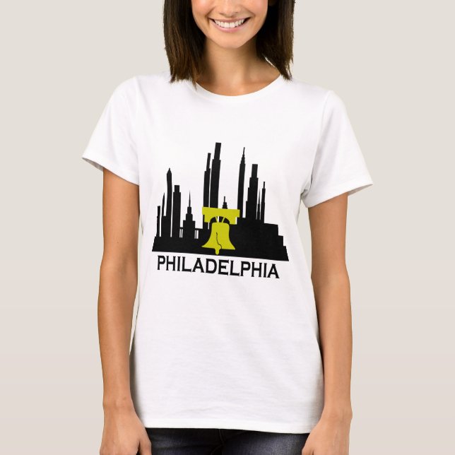 Philadelphia horisont t shirt (Framsida)