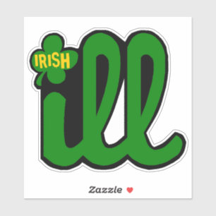 PHILADELPHIA IRISH KLISTERMÄRKEN