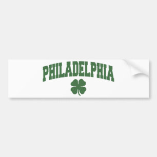 Philadelphia (irländsk Shamrock) Bildekal