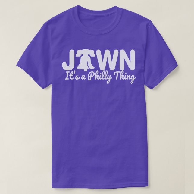 Philadelphia Jawn sin filjy Sak T Shirt (Design framsida)
