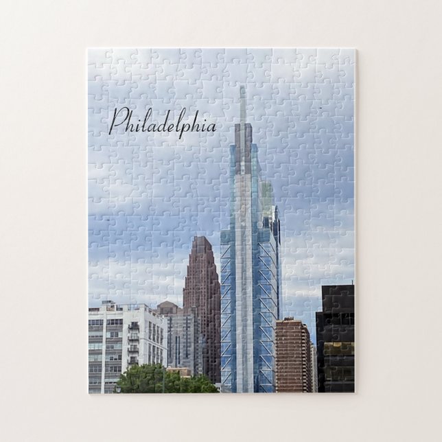 Philadelphia Jigszle Puzzle Pussel (Vertikal)