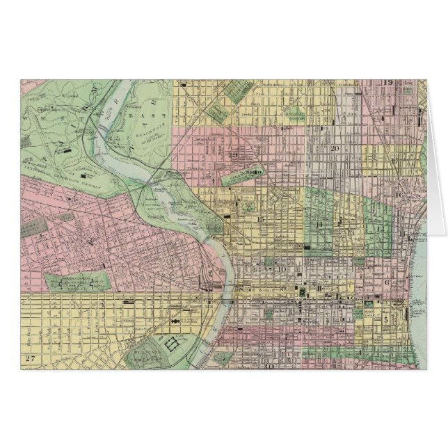 Philadelphia, Kamden Hälsningskort (Framsidan Horizontal)