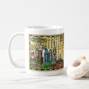 Philadelphia kartamugg kaffemugg