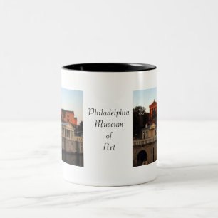 Philadelphia konstmuseum Två-Tonad mugg