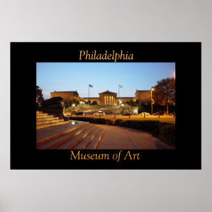 Philadelphia konstmuseumaffisch poster