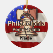Philadelphia Liberty Bell anpassningsbar ornament